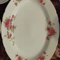 ظروف گلسرخی|کلکسیون اشیاء عتیقه|رشت, پیرسرا|دیوار