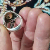 انگشتر سیترین معدنی اصل|جواهرات|قم, شاه ابراهیم|دیوار