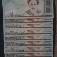 ۴۹ عدد اسکناس ۱۰۰ تومنی