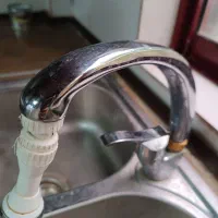 سینگ دو قلو مارک البرز با شیر وسیفون|مصالح و تجهیزات ساختمان|رویان, |دیوار