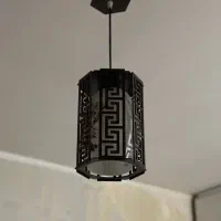 دو عدد لوستر تک شعله