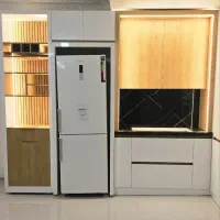 اجرای کابینت کمددیواری دکورمغازه جاکفشی میزتیویmdf