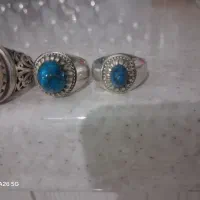 انگشتر فیروزه شجرقائن یاقوت معدن