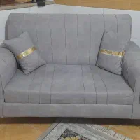 مبل ۷نفره کارکرده با میزناهارخوری کم جا|حراج|یزد, |دیوار