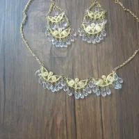 گردنبند فوزیه آب طلا شده