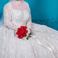 لباس عروس با حجاب|لباس|گرگان, |دیوار