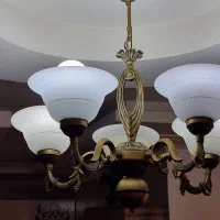 لوستر برنجی یک جفت|لوستر و چراغ آویز|بابل, |دیوار