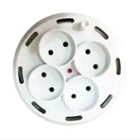 رابط برق امگا 4 خانه 7 متری سیم جمع شو|سایر لوازم برقی|یزد, |دیوار