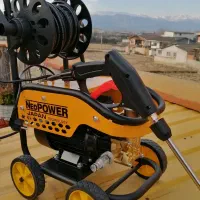 کارواش کالسکه ای قرقره دار مارک اصلی نیوپاور