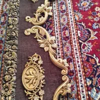 کتیبه دوتیکه پرده درحدنو|پرده، رانر، رومیزی|اهر, |دیوار