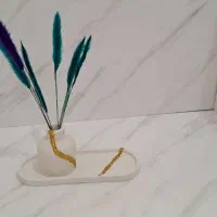 دکوری گلدان مراکشی و زیر لیوانی