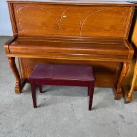 پیانو آکوستیک کنسول و ایستاده|پیانو، کیبورد، آکاردئون|کرج, عظیمیه|دیوار