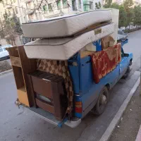 باربری حمل بار با نیسان حمل ساید با کارگرحرفه ای