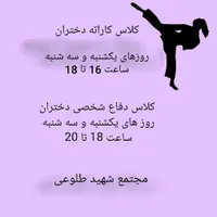 آموزش کاراته و دفاع شخصی بانوان|خدمات آموزشی|بندر انزلی, کلیور|دیوار