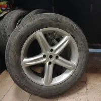 4 حلقه رینگ 17 با لاستیک