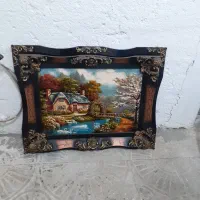 تابلو فرش زیبا و سالم|تابلو فرش|دورود, |دیوار