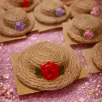گل سر کلاه گلسر پاپیون( تک و عمده)