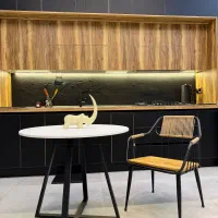 میز و صندلی مدل سلین مدرن و فانتزی