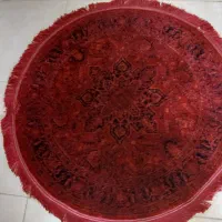 فرش گرد قرمز لاکی|فرش|تهران, شهید رجایی|دیوار