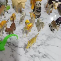 دایناسور و حیوانات جنگل|اسباب‌بازی بچه|ری, دولت‌آباد|دیوار