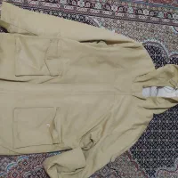 پالتو کلاه دار کرم رنگ|لباس|کرج, گوهردشت|دیوار