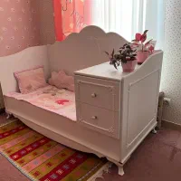 تخت خواب نوزاد نوجوان برند آوید|تخت و سرویس خواب|سنندج, |دیوار