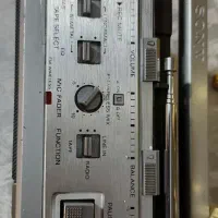 رادیو ضبط قدیمی سونی بسیار خاص و کمیاب|سیستم صوتی خانگی|مشکیندشت, |دیوار