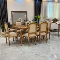 نهارخوری مینیمال،انصارکالا،چوب وارداتی،قرنی۱۲۳|میز و صندلی غذاخوری|یاسوج, |دیوار