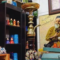 قلیان برنجی داوود باباپور