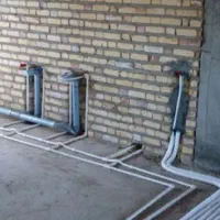 لوله کشی آب و فاضلاب وبرق کشی ساختمان