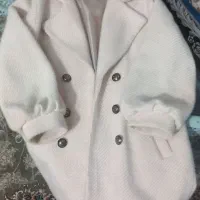 پالتو کتی شاین دار و شال موهر بافت