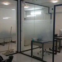 نصب نصاب ماربل / برچسب کابینت/ شیشه دودی و مات کن