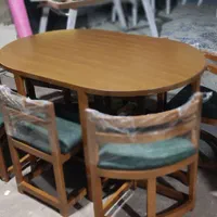 میز نهار خوری ۸ ۱۰ ۶ نفره بیضی غذاخوری نهارخوری شش|میز و صندلی غذاخوری|تهران, یافت آباد جنوبی|دیوار