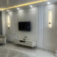 گچبری پیش ساخته قاب بندی تی وی ترمووال قرنیز نقاش|خدمات پیشه و مهارت|مشهد, آزادشهر|دیوار