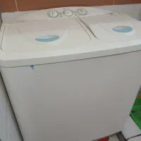 لباسشویی دوقلو ۷کیلوی به شرط سالم|ماشین لباسشویی و خشک‌کن لباس|رامشیر, |دیوار