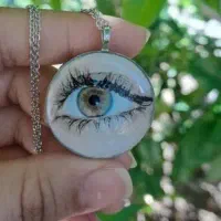 گردنبند عکس رزینی|بدلیجات|بیرجند, |دیوار