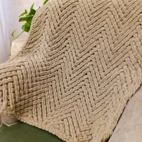 پتو پافی ترک دست باف نوزاد وکودک نرم ولطیف ومخملی