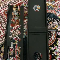 میز تلویزیون شیشه‌ای مشکی شیک و تمیز|میز تلویزیون|خمین, |دیوار