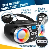 دستگاه پخش CD و موزیک و رادیو با بلوتوث و USB|پخشکننده همراه|تهران, آسمان|دیوار