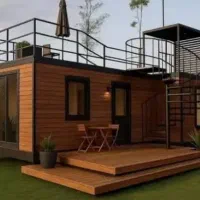 کانکس سوئیسی مسکونی اداری فروشگاهی نگهبانی چرخدار