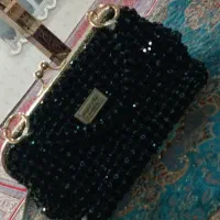 کار دست فوق العاده شیک و مجلسی  بامروارید های سنگی