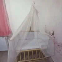 تخت کنار مادر|تخت و سرویس خواب|لالجین, |دیوار