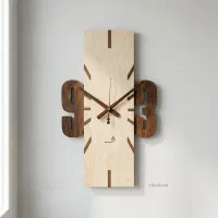 ساعت دیواری چوبی مدل گریز