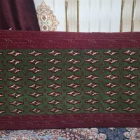 4 عدد پشتی دست بافت برنگ 2 قرمز 2 سبز