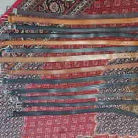 تعدادی کمربند چرم طببعی اصل خارجی بسیار تمیز|کیف، کفش، کمربند|مهاباد (آذربایجان غربی), |دیوار