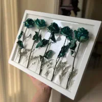 قاب گل رزینی|تابلو، نقاشی، عکس|رشت, پسیخان|دیوار