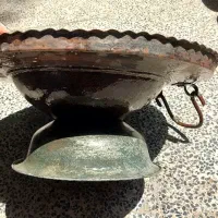 منقل مسی قدیمی کلکسیونی|کلکسیون و سرگرمی|رودسر, |دیوار