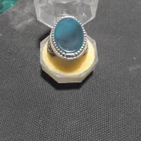 انگشتر عقیق ابی