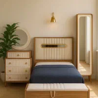 سرویس خواب تک نفره نوجوان و دو نفره MDF مدرن