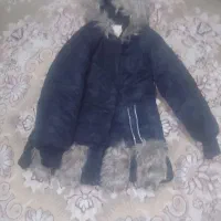 دو عدد کاپشن دخترانه بچه گانه حدود7و8ساله در حد نو|لباس|محمدیه-قزوین, |دیوار